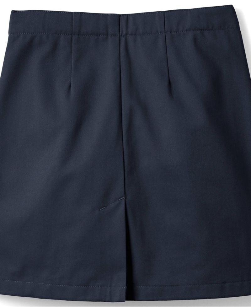 Little Girls Blend Chino Skort Above Knee