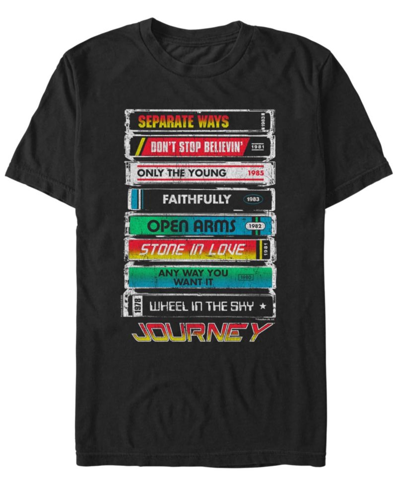 Men's Tape Deck Hits Short Sleeve T-Shirt