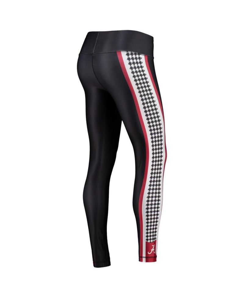 Women's Black Alabama Crimson Tide Dormer Knit Leggings