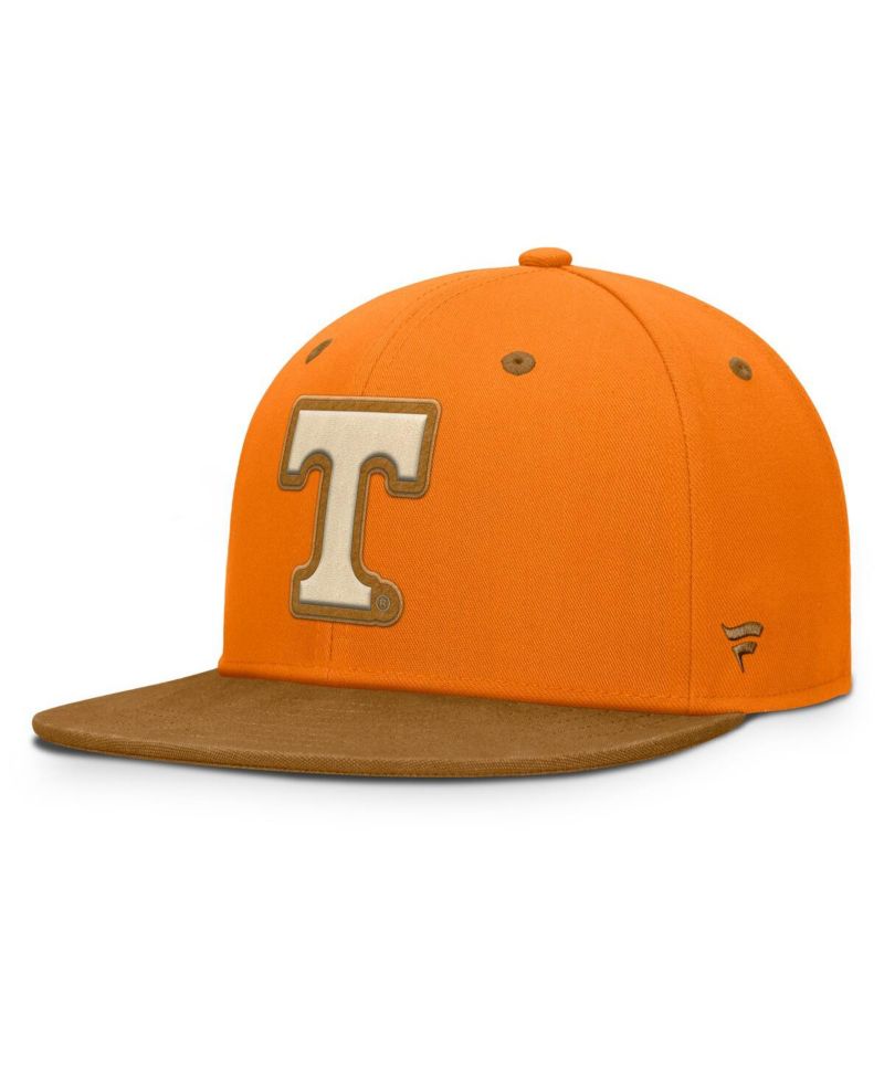 Men's Tennessee Orange/Brown Tennessee Volunteers Noboa Fitted Hat