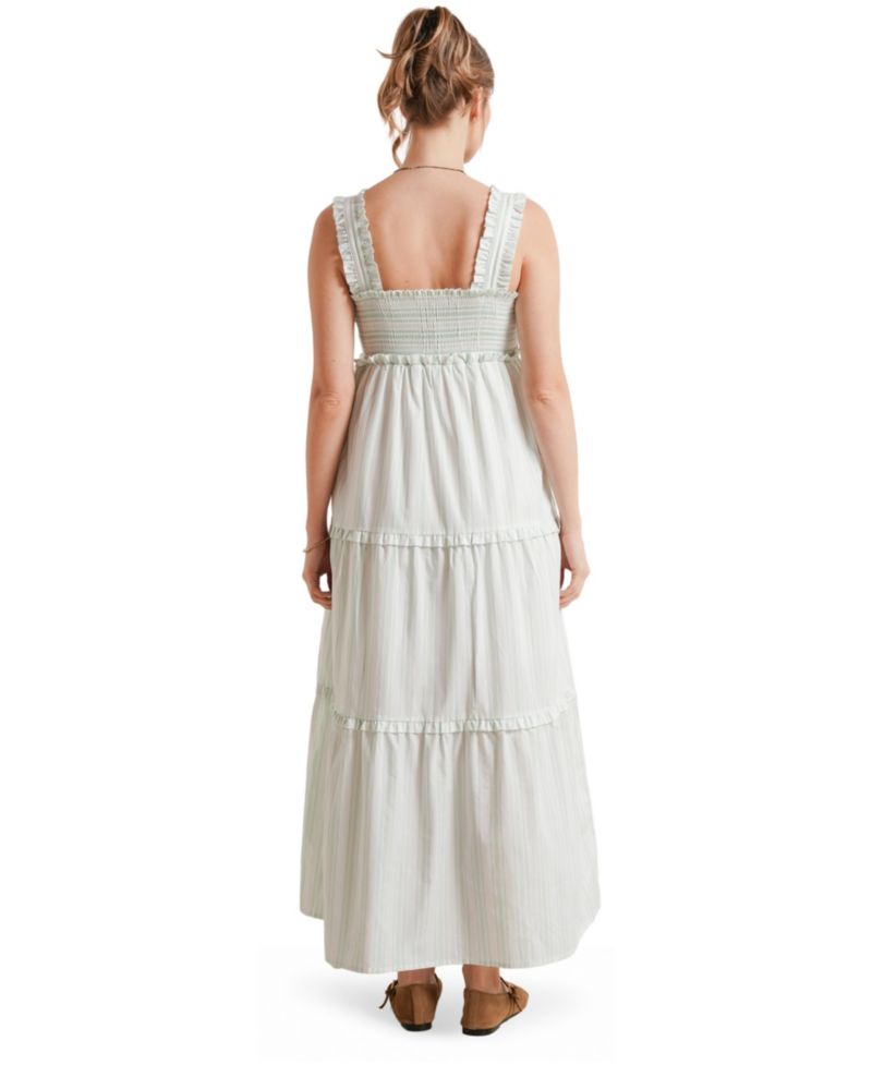 Emma Maternity and Nursing Maxi Dress