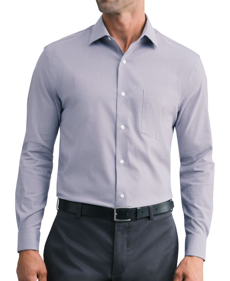 Men's Ultra Stretch Wrinkle-Free Dress Shirt