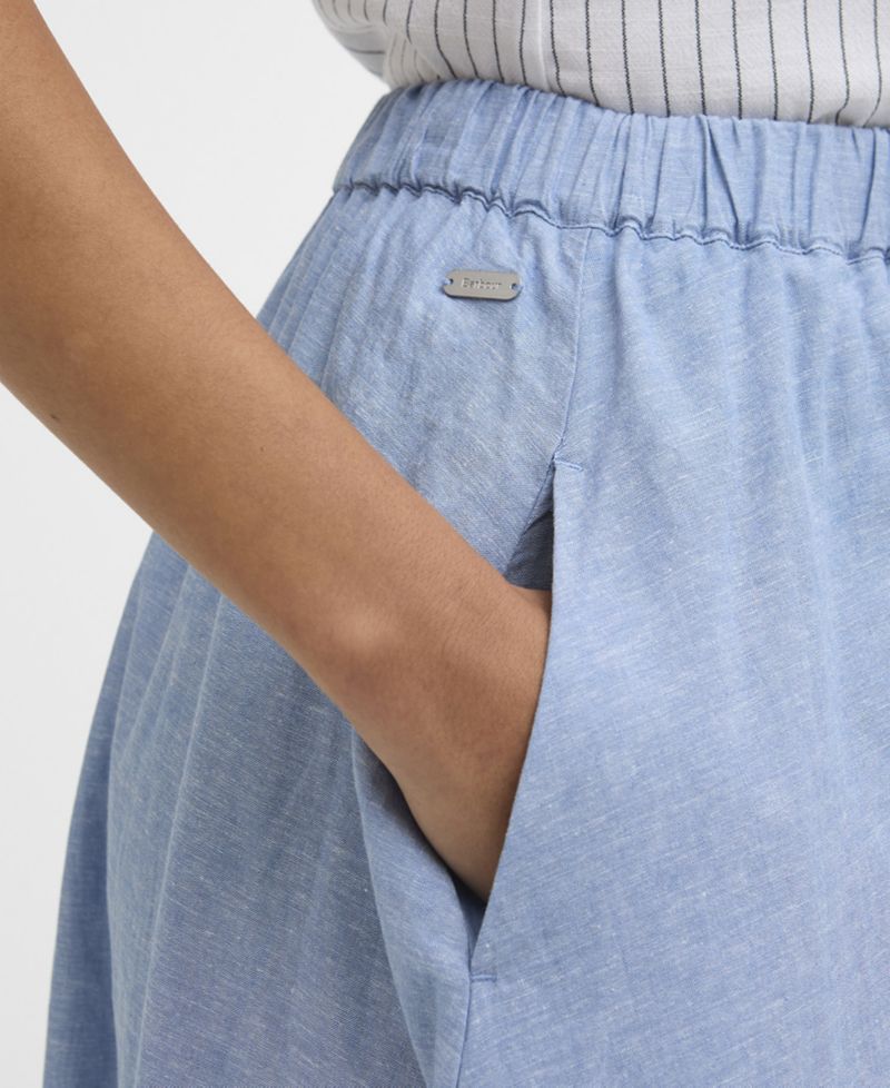 Women's Sutton Chambray Midi Skirt