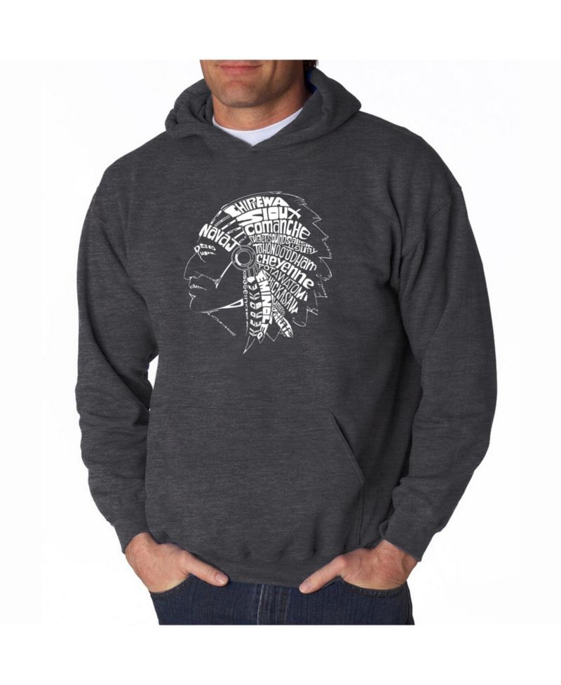 Men's Word Art Hooded Sweatshirt