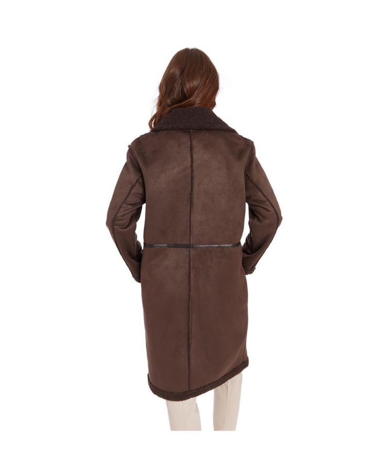 Women's Sharika Faux Shearling Coat