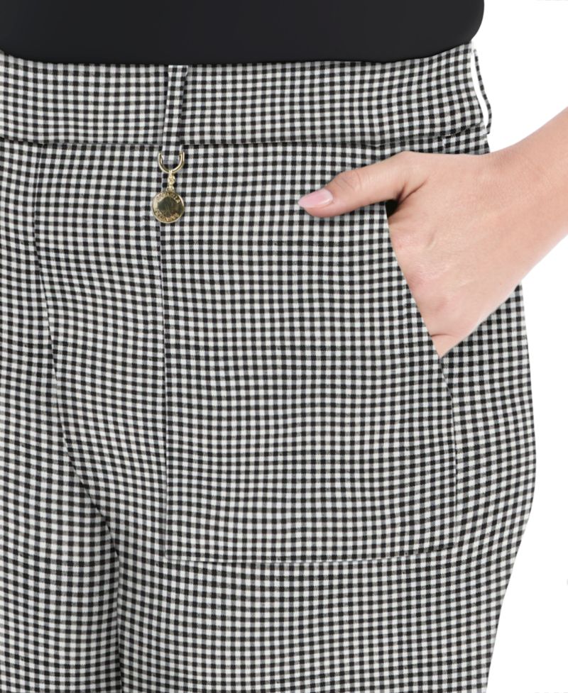 Plus Size Pocket Kick Flare Pant