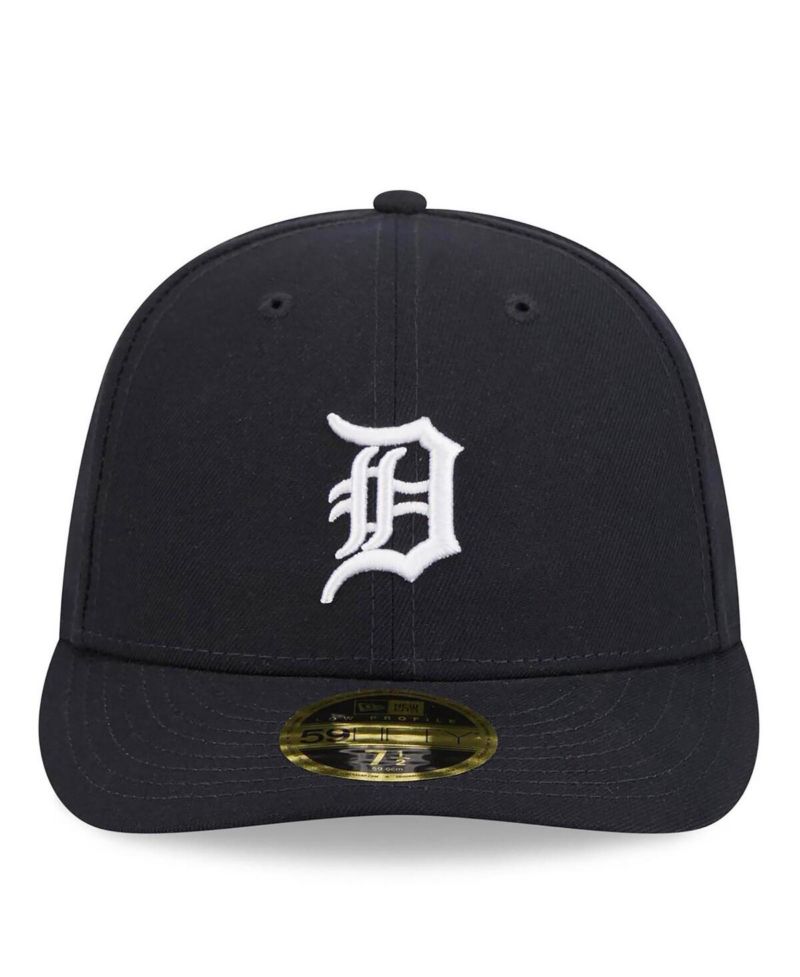 Men's Navy Detroit Tigers City Connect Low Profile 59FIFTY Fitted Hat
