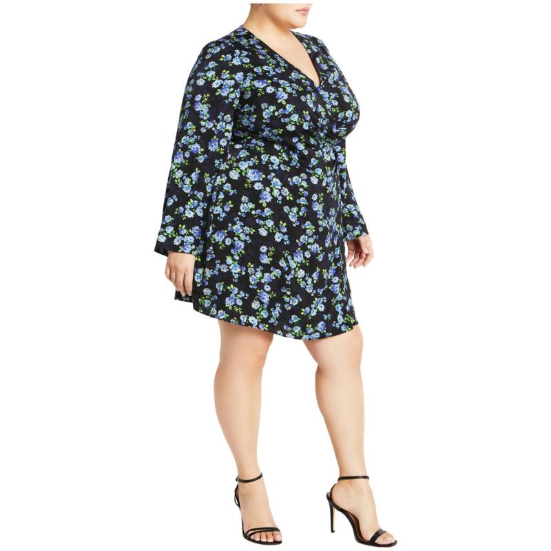 Plus Size Lenna Print Dress