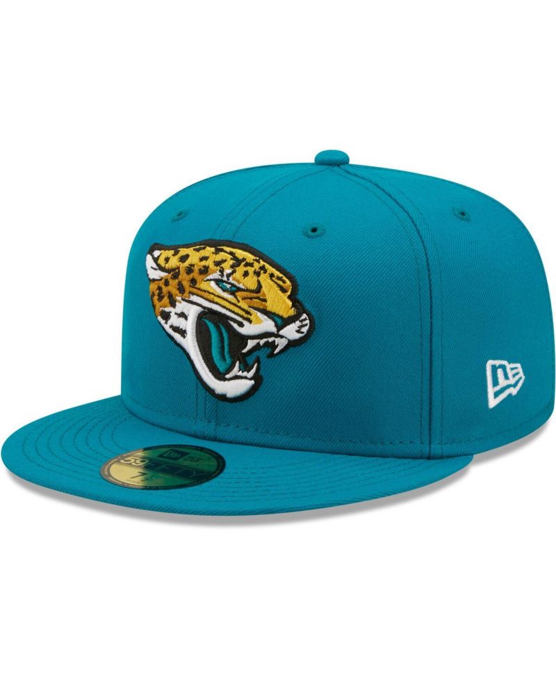Men's Teal Jacksonville Jaguars Omaha 59FIFTY Fitted Hat