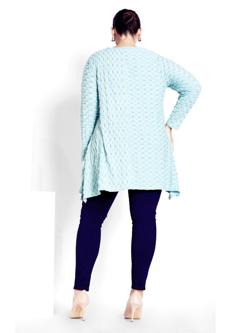 Women's Plus Size Tiarne Two Tone Tunic