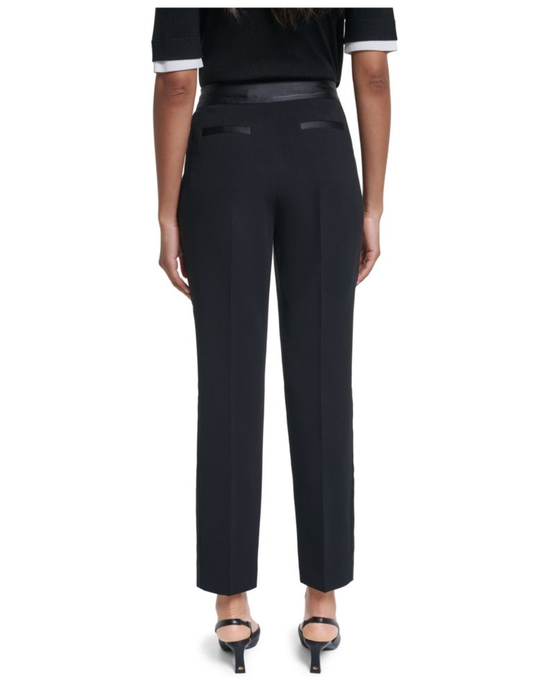 Women's Satin Straight Dress Pants