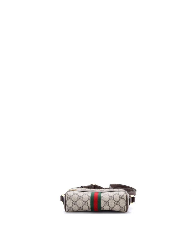 Mini Ophidia Shoulder Bag GG Coated Canvas