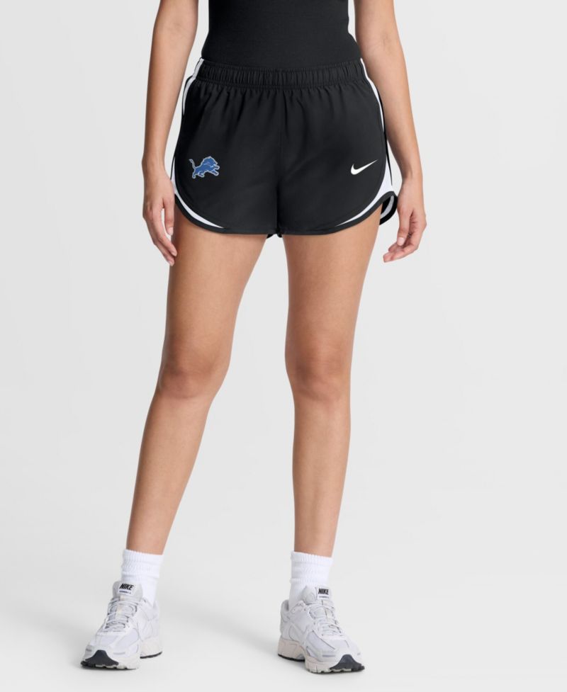 Women's Detroit Lions Tempo Dri-FIT Mid-Rise Shorts, 3¼" Inseam Shorts