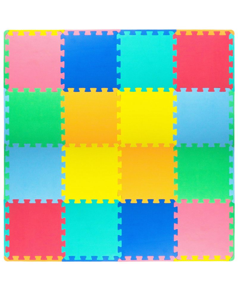 Kids Floor Play Mat 3/8-in, 16 Sq Ft - 16 Tiles