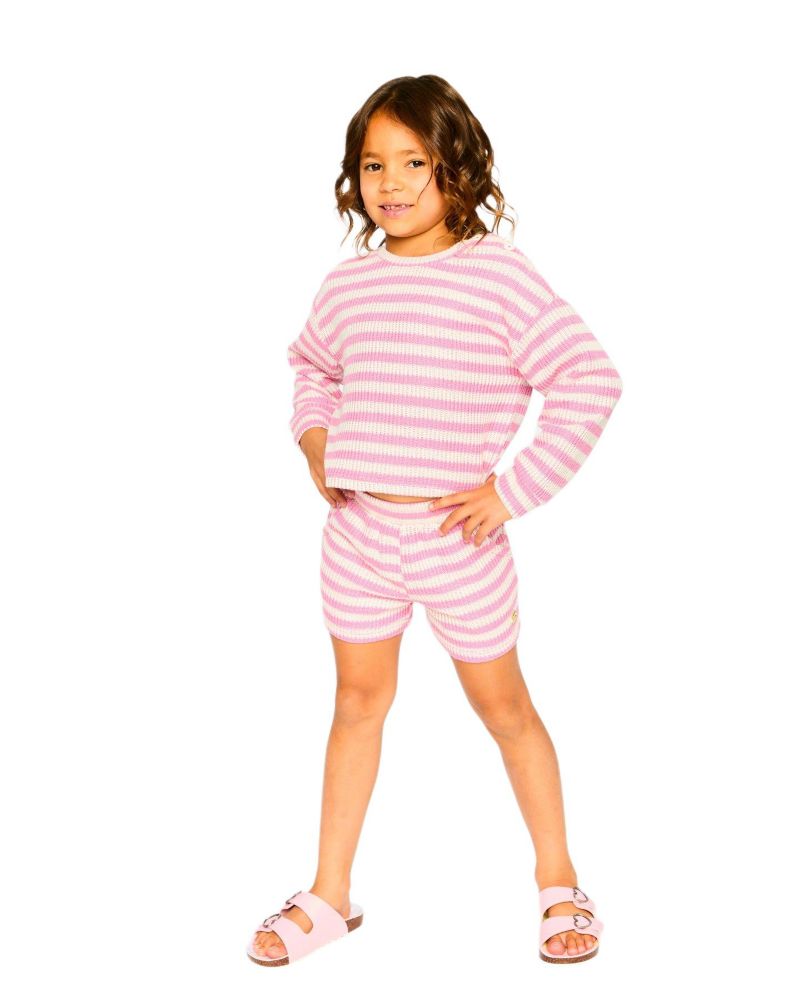 Big Girls Striped Shorts