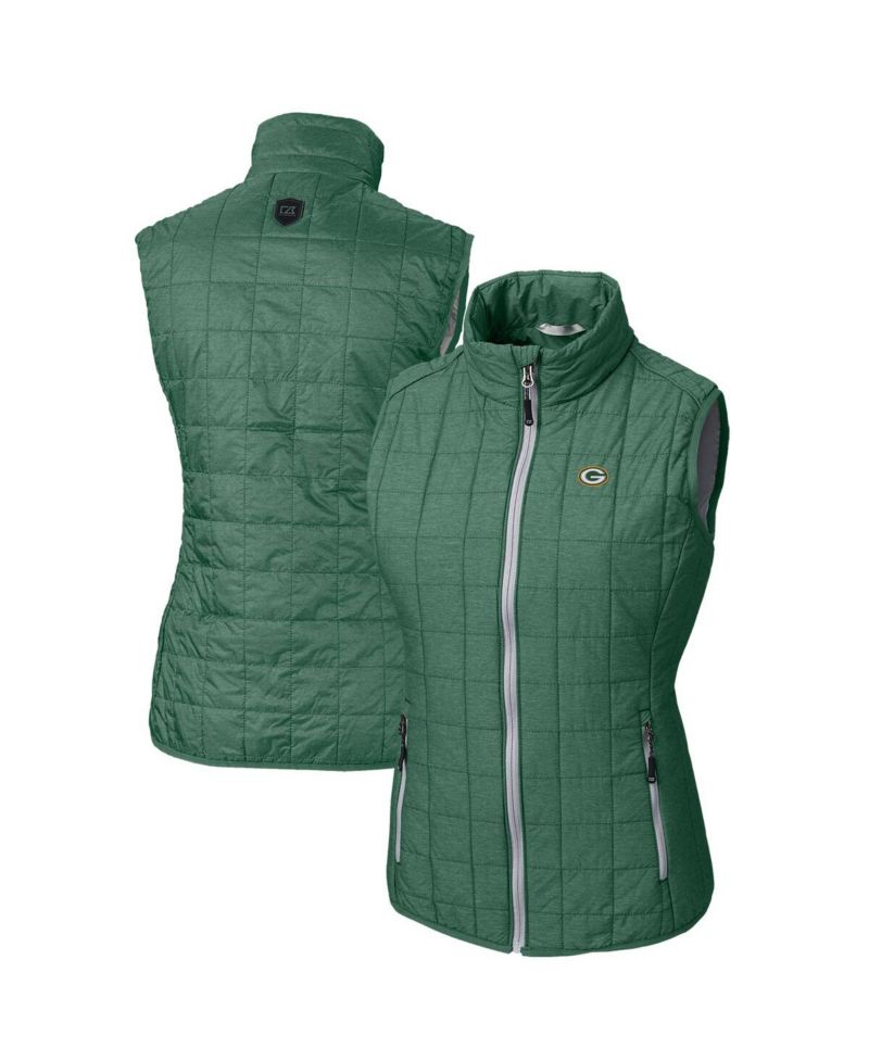 Women's Green Bay Packers Rainier PrimaLoft Eco Insulated Full-Zip Puffer Vest