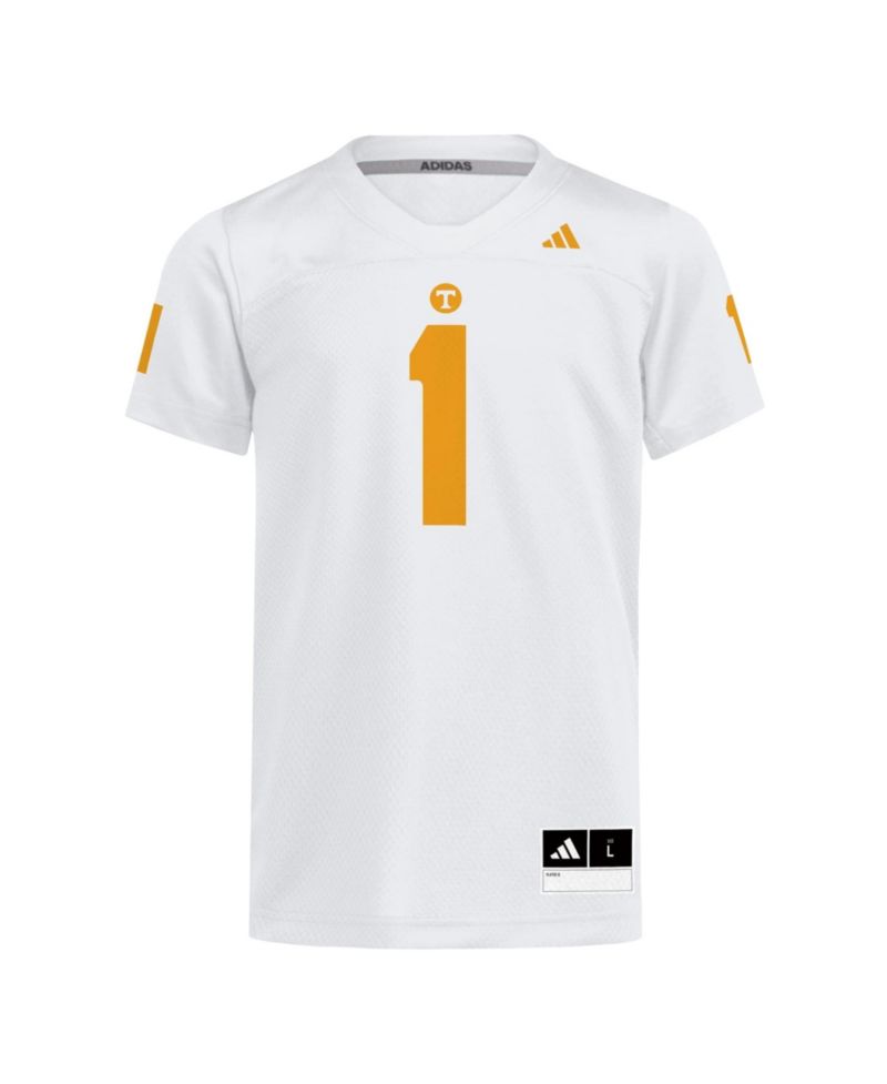 Big Boys and Girls 1 White Tennessee Volunteers Replica Football Jersey