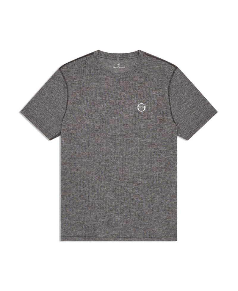 Men's Affondo Crew Neck Regular-Fit T-Shirt with Back Media Pocket