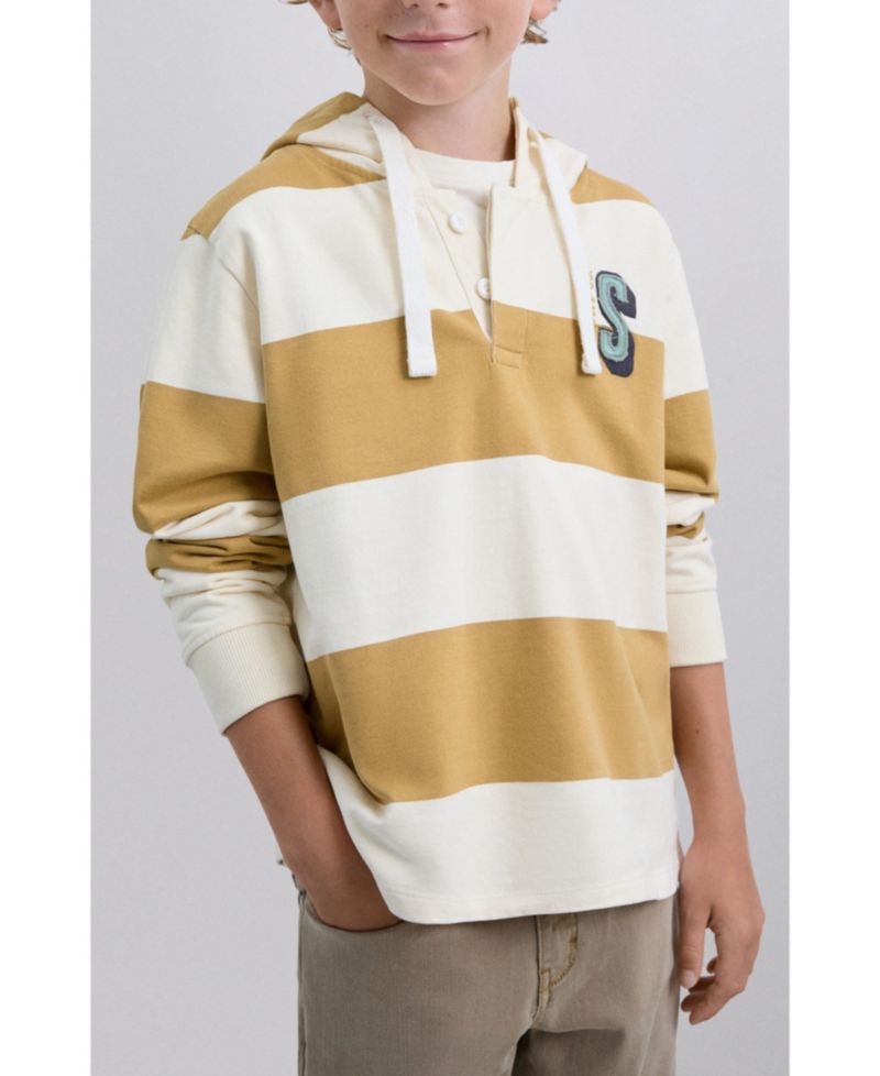 Kids Stripes skull hoodie
