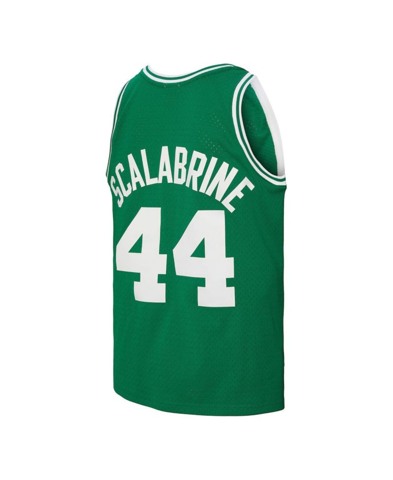 Men's Brian Scalabrine Kelly Green Boston Celtics 2007/08 Hardwood Classics Swingman Jersey