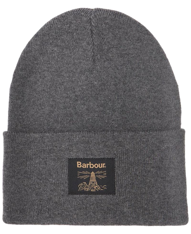 Rib-Knit Double-Layer Beanie