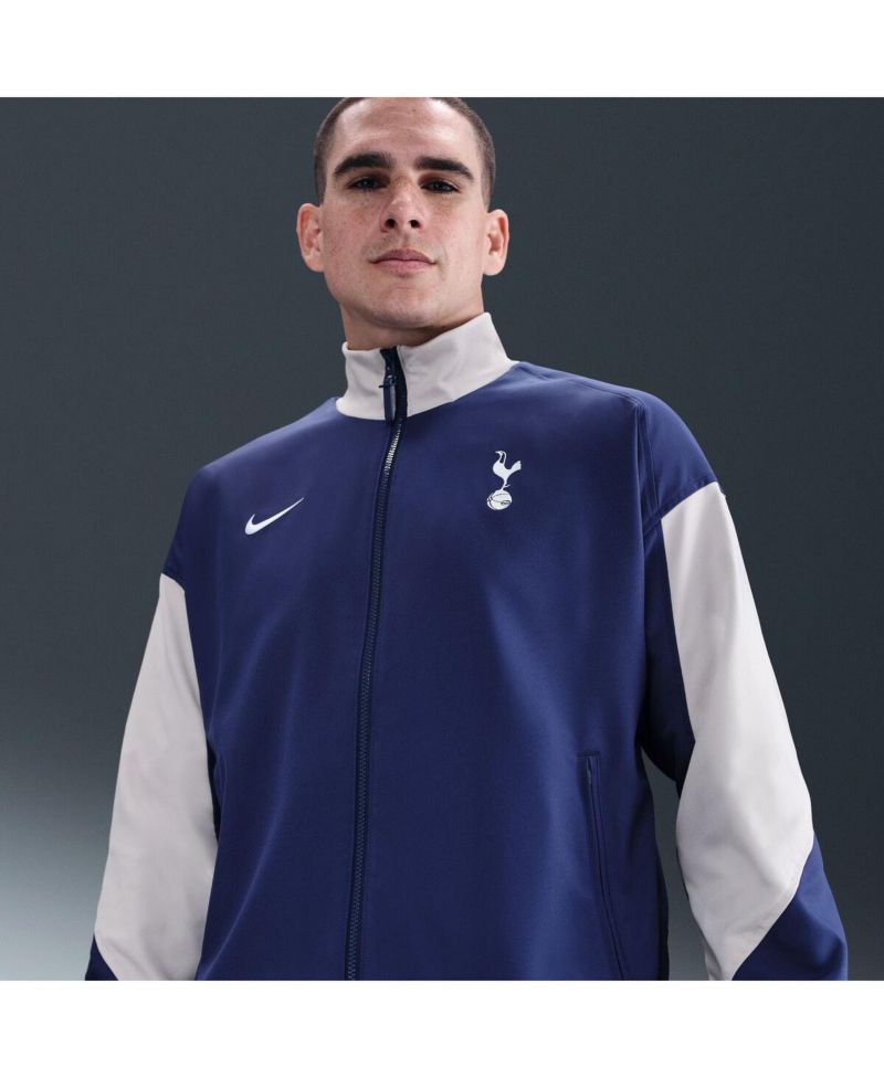 Men's Blue Tottenham Hotspur 2025/26 Strike Anthem Full-Zip Jacket