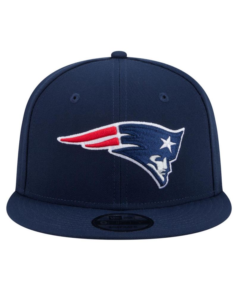 Men's Navy New England Patriots 9FIFTY Snapback Hat