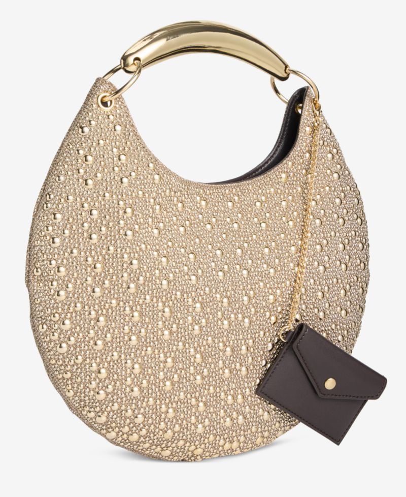 Eedenn Bloom Studded Hobo Bag
