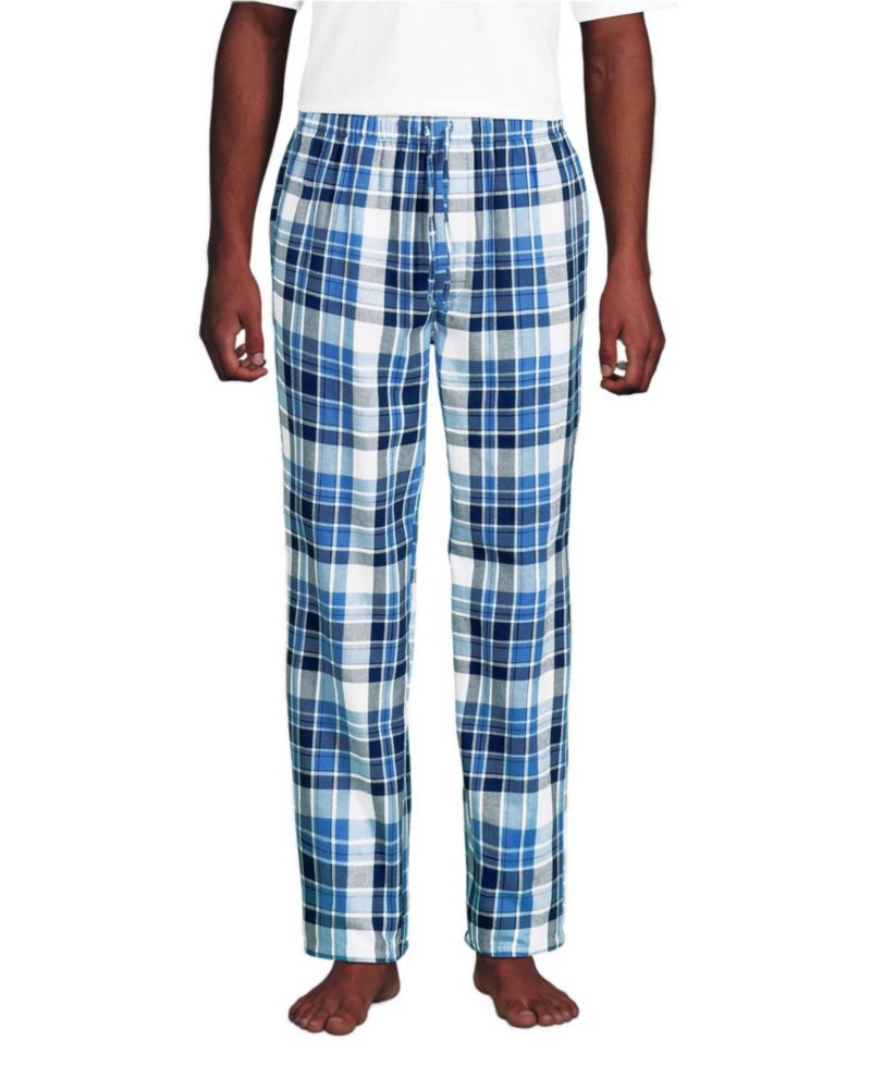 Men's Big & Tall Plaid Relaxed-Fit Flannel Pajama Pants