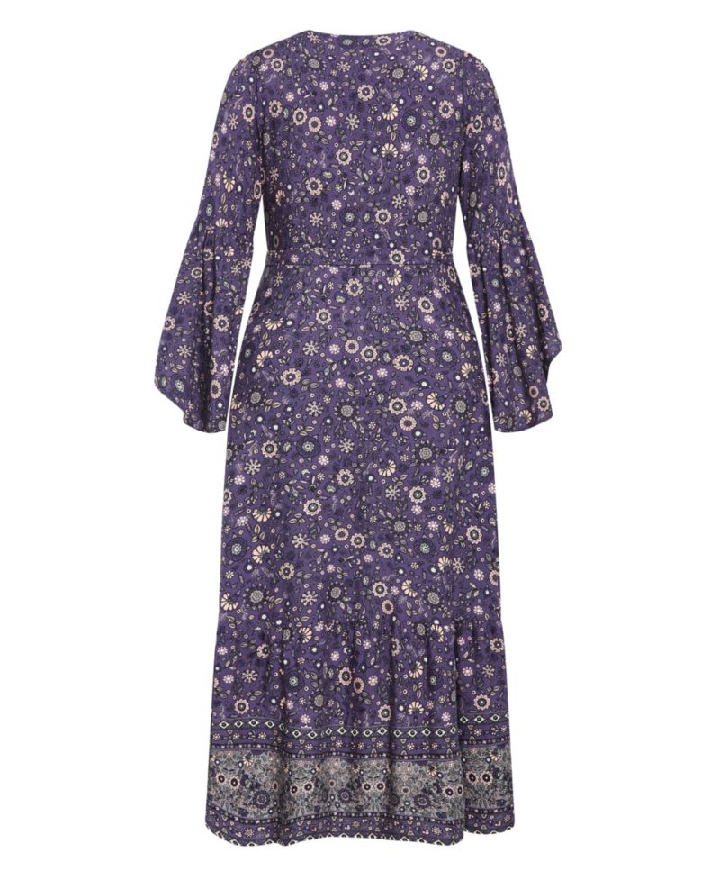 Women's Belle Wrap Maxi Dress