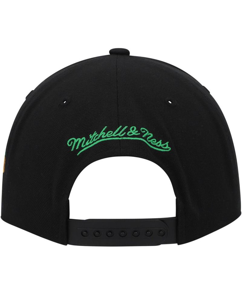 Men's Black Dallas Stars Core Team Script 2.0 Snapback Hat
