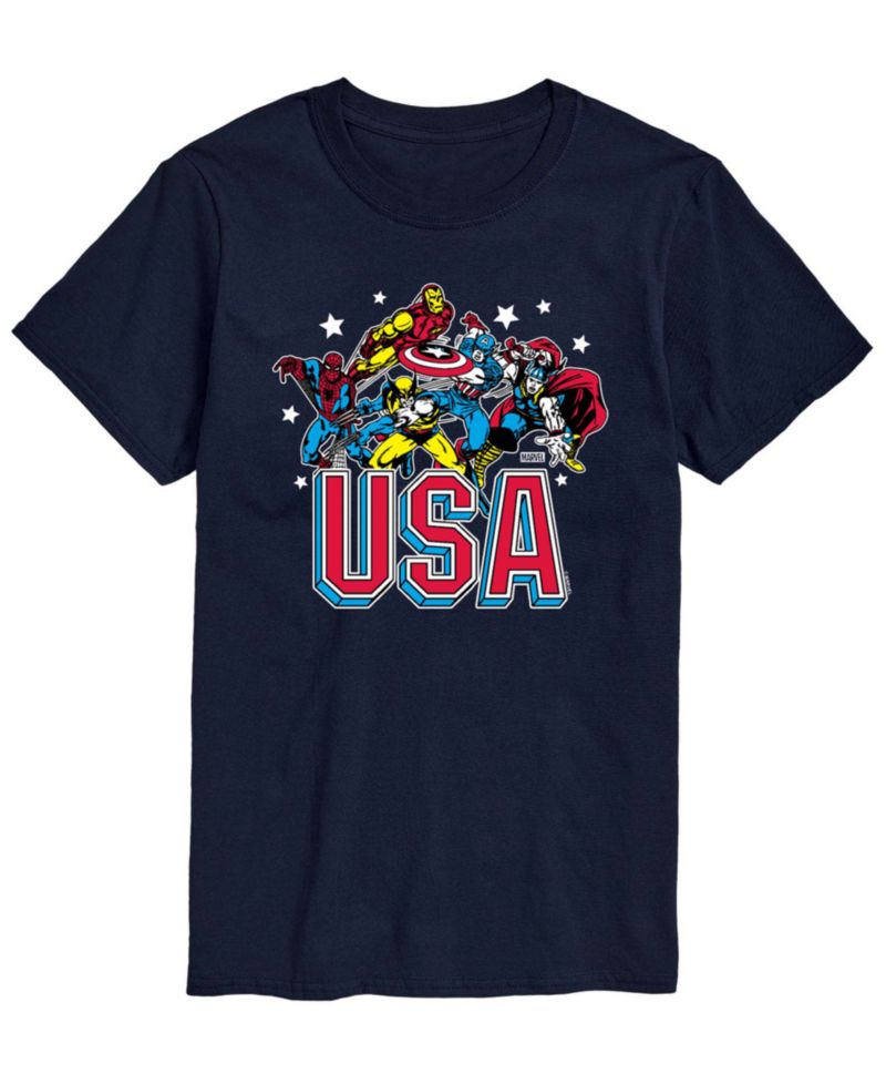 Men's Marvel USA Short-Sleeve Graphic T-Shirt
