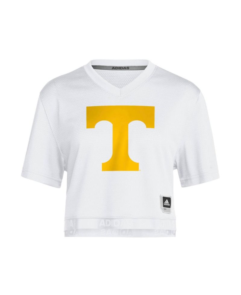 Women's White Tennessee Volunteers Cropped Fashion Jersey