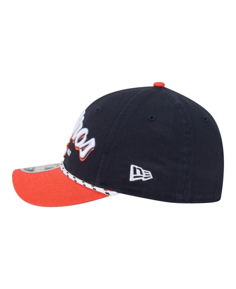 Men's Navy/Orange Houston Astros Team Loyal 9FORTY M-Crown Adjustable Hat