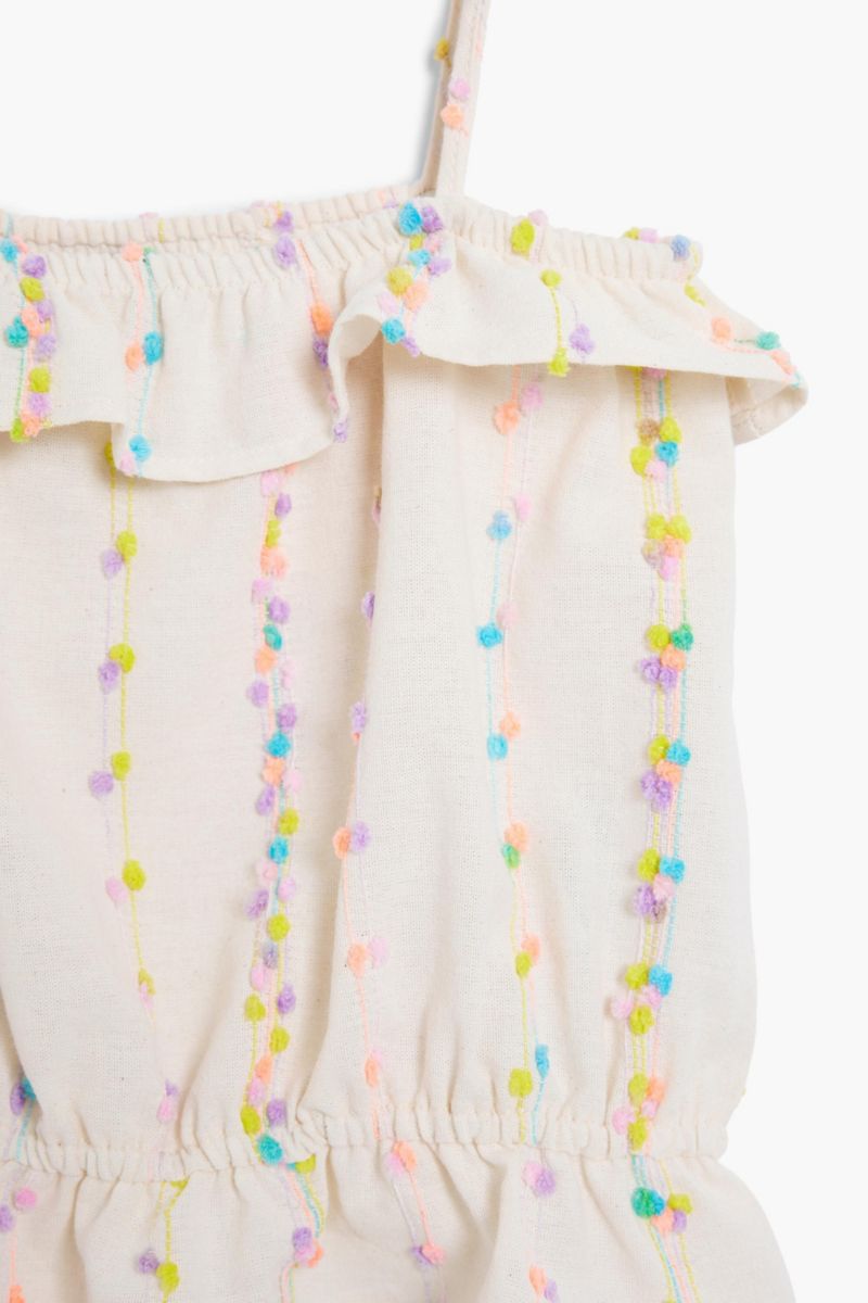 Girls Girls's Pom-pom strap top