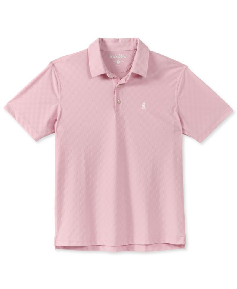 Men's Blushes Textured Regular-Fit Polo Shirt