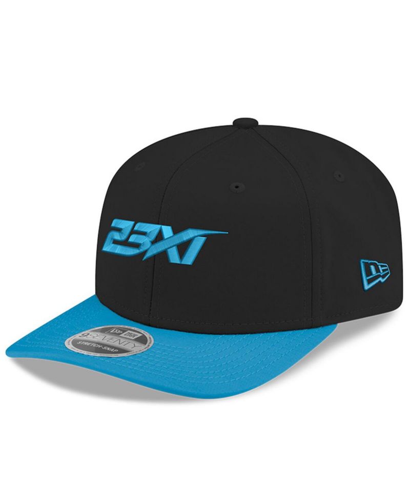 Men's Black/Blue 23XI Racing 9SEVENTY Team Adjustable Hat