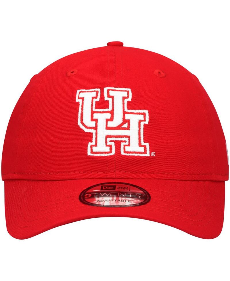 Men's Red Houston Cougars Team 9TWENTY Adjustable Hat