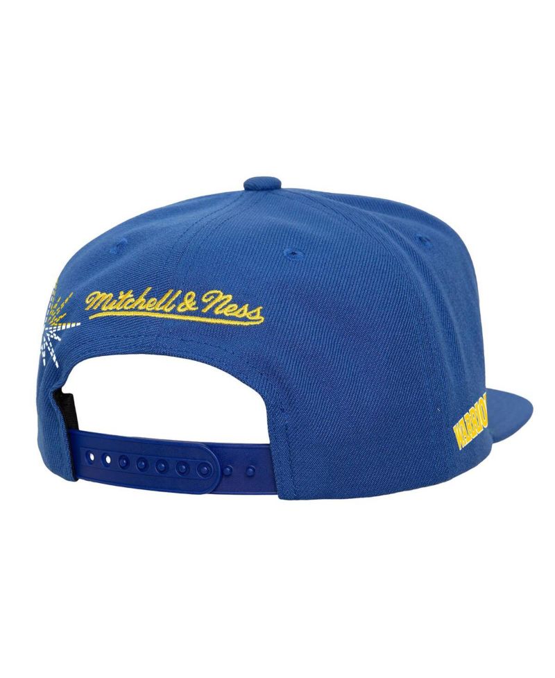 Men's Royal Golden State Warriors Starlight Snapback Hat