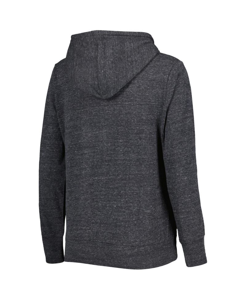 Women's Black San Francisco Giants Training Camp Tri-Blend Full-Zip Hoodie