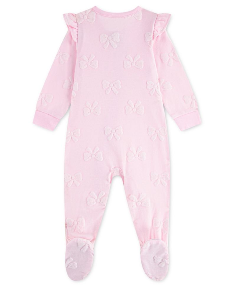 Baby Girls' Babywear Long-Sleeve Footed Coverall