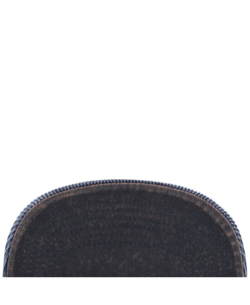 Men's Navy Denver Nuggets Reclaim Snow Wash Corduroy Adjustable Hitch Hat