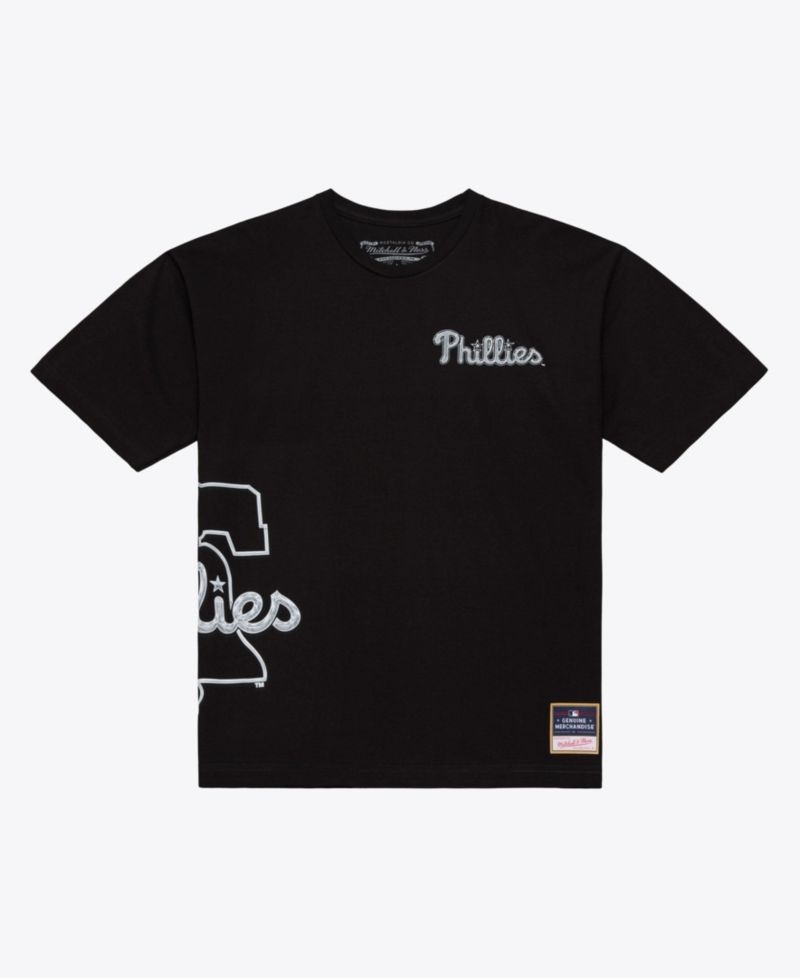 Men's Black Philadelphia Phillies Chrome Heritage T-Shirt