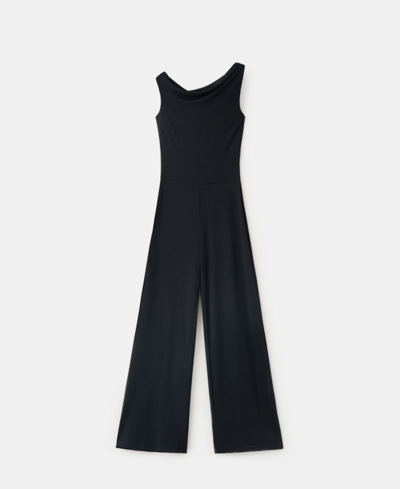Women's Draped Asymmetrical Jumpsuit