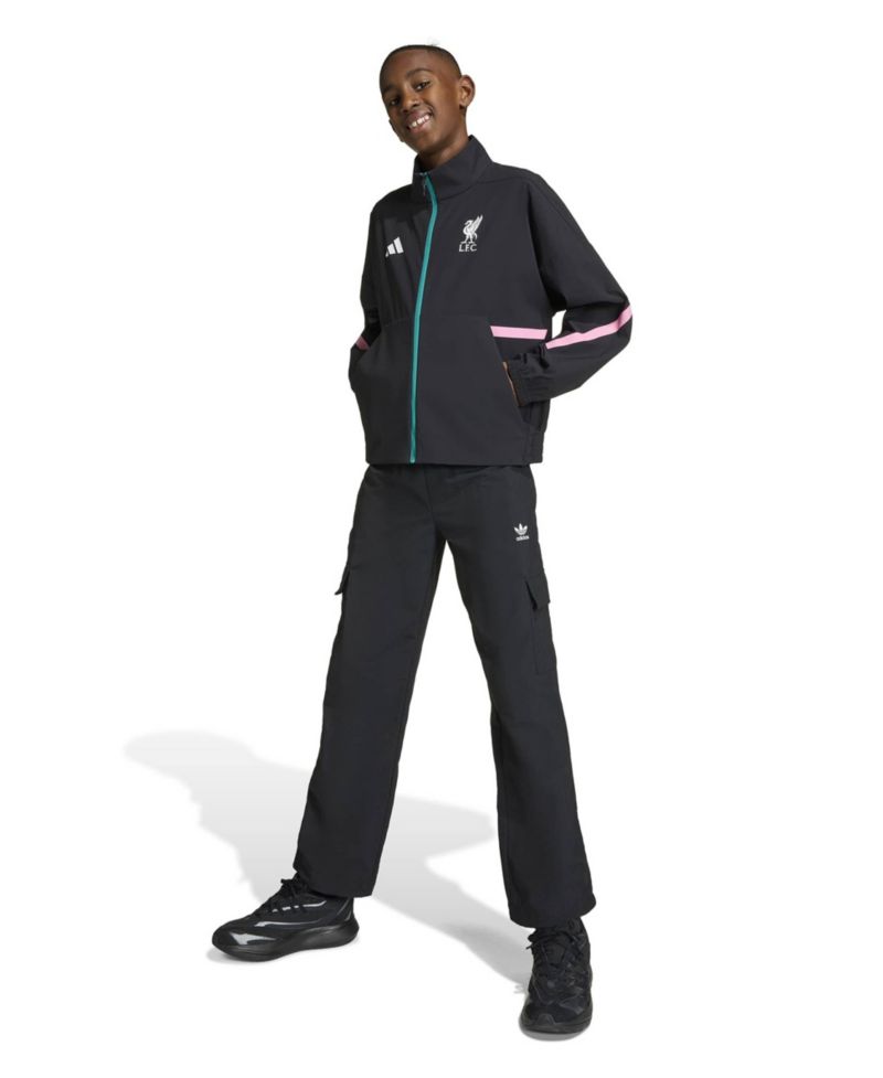 Boys' and Girls' Liverpool FC Z.N.E. Anthem Full-Zip Mock-Neck Jacket