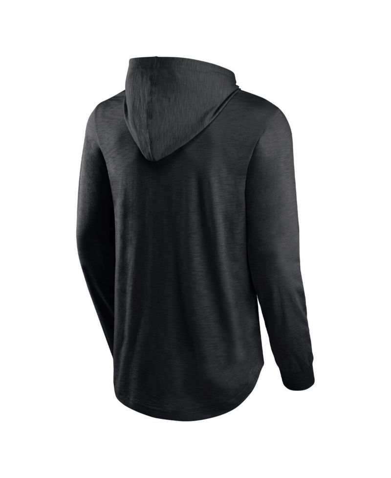 Men's Black Las Vegas Raiders Front Runner Pullover Hoodie