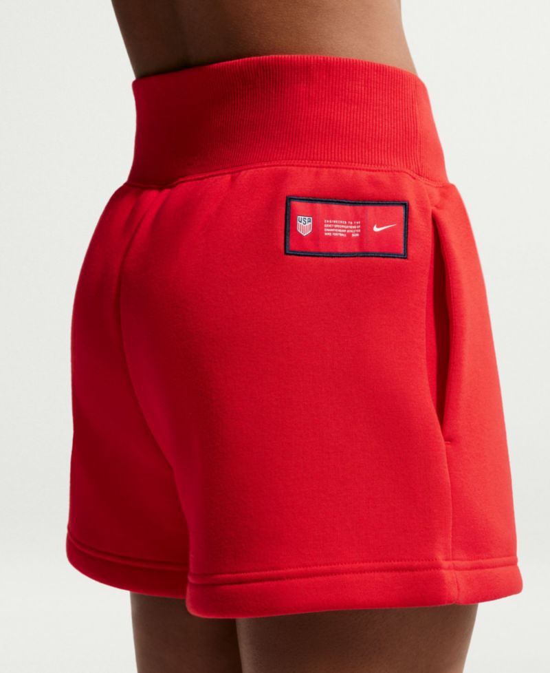 USMNT Soccer Phoenix High-Waisted Shorts