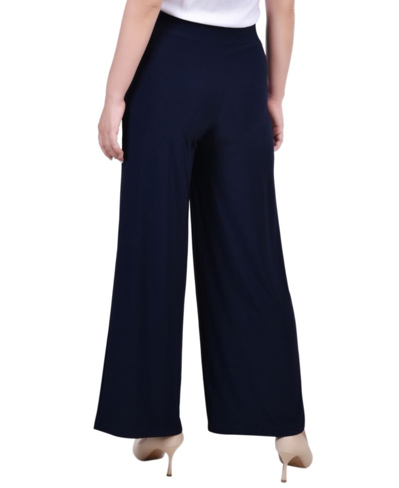 Petite Pull On Palazzo Pants