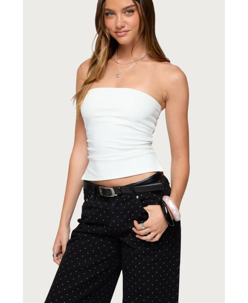 Women's Karina Side Slit Tube Top