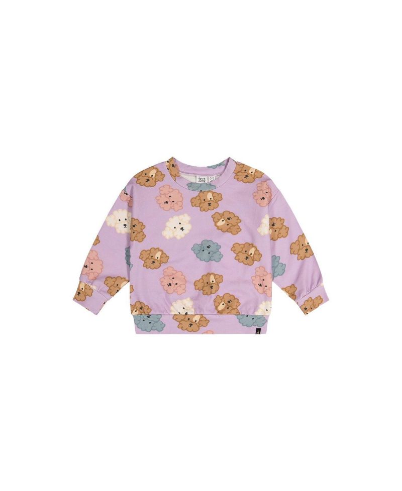 Little and Big Girl (6-12) Printed Sweatshirt